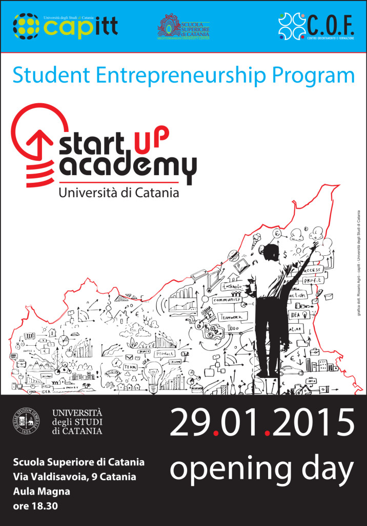 startup academy 2015 locandina