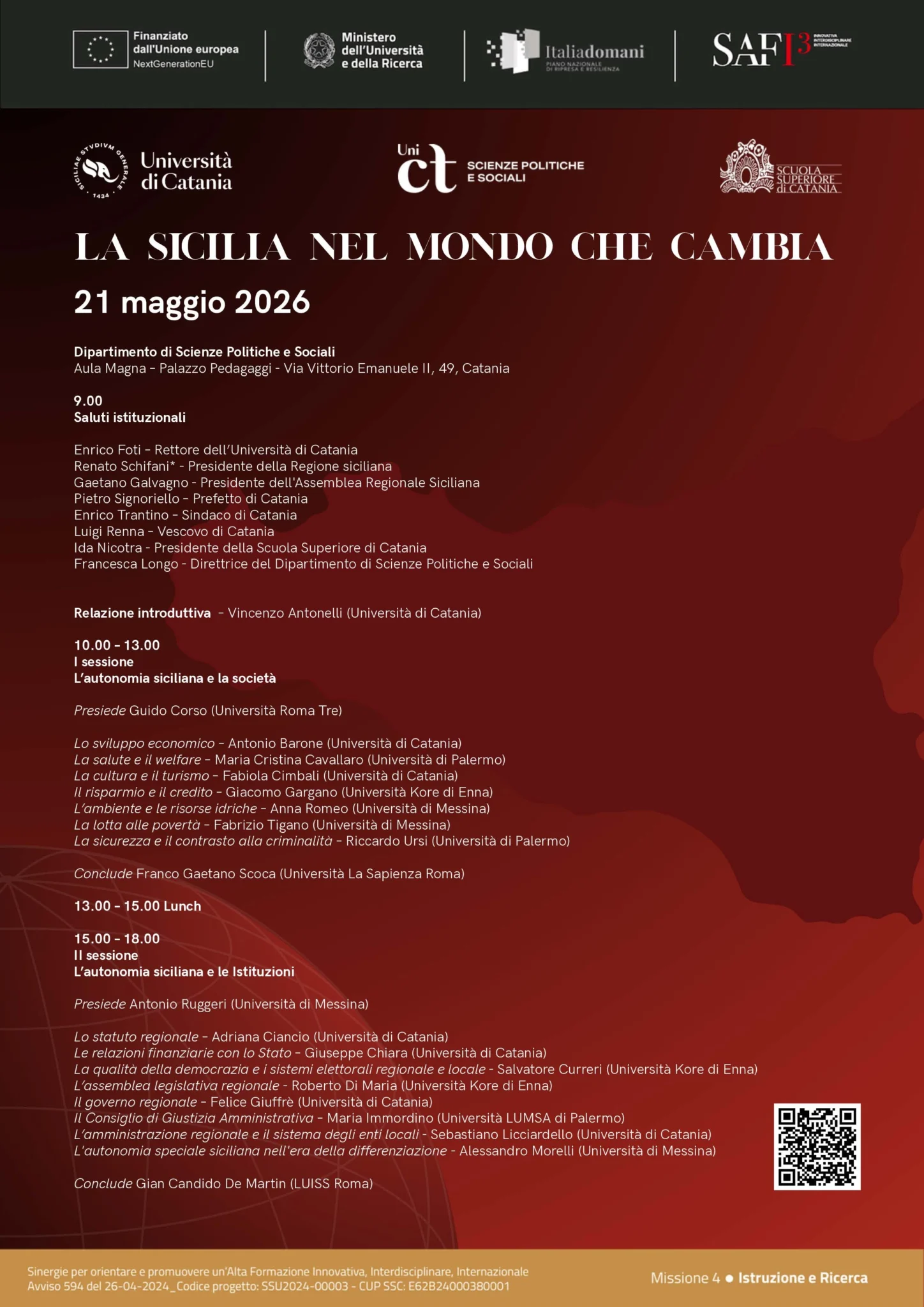 La Sicilia nel mondo che cambia_21 maggio